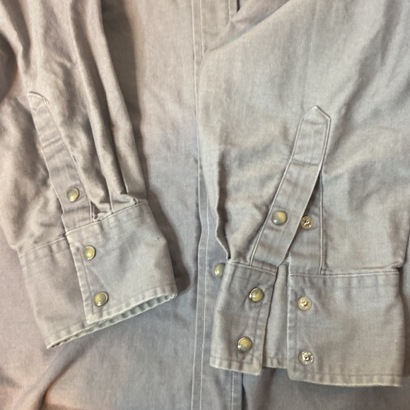 Vintage Roper long sleeve shirt with Pearl snaps. Size XL - Picture 6 of 10